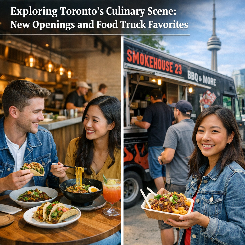 Exploring Toronto’s Culinary Scene: New Openings and Food Truck Favorites